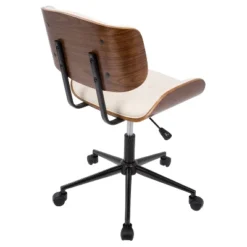 Lombardi Mid-Century Modern Office Chair With Swivel - LumiSource -Smart Office Sets GUEST 7499b725 bdda 47d4 b2eb b4287bcd94bb