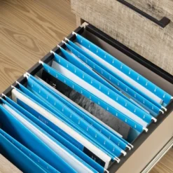 Munich 2 - Drawer Mobile File Cabinet - Weathered Oak - South Shore -Smart Office Sets GUEST 7a2d0100 1959 40c4 bda3 bef7809def5b