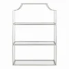 20" X 30" Ciel Tiered Wall Shelf Silver - Kate & Laurel All Things Decor -Smart Office Sets GUEST 7ebaf3db 00df 4107 be07 38dbaf561ef2
