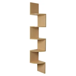 48.5" X 7.7" Zigzag Corner Shelf - Danya B. -Smart Office Sets GUEST 7edfbf14 6c9b 4f9e a808 1dd300782318