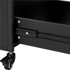 Yaheetech Mobile Office File Cabinet Industrial Vintage Rolling File Cabinet -Smart Office Sets GUEST 7eea6cc1 f727 4c06 b37c 1bf812332b4b