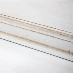 8" X 16" Set Of 2 Decorative Wood Floating Corner Shelves White - American Art Decor -Smart Office Sets GUEST 80ebe2fe 2a8e 4a3a 9a26 1cb318876680