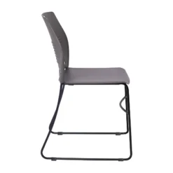 Emma And Oliver Heavy Duty 660 Lb. Capacity Ergonomic Polypropylene Stack Chair With Perforated Back And Steel Sled Base 23 Emma And Oliver Heavy Duty 660 Lb. Capacity Ergonomic Polypropylene Stack Chair With Perforated Back And Steel Sled Base -Smart Office Sets GUEST 85cea7ce 1ae9 4dc4 9a89 6237c0ea74d0
