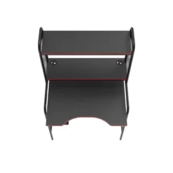 ICarus Mesh Gaming Desk With Wood Desktop - X Rocker -Smart Office Sets GUEST 872dcc5f ac51 47b4 befe 74cdf706403b