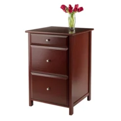 Delta File Cabinet Walnut - Winsome -Smart Office Sets GUEST 881cb633 7412 4949 b7bc 9e17bcec5c7a