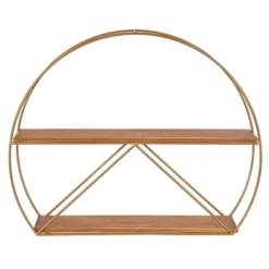 Delmar Mid-Century Modern Wall Shelf - Kate & Laurel All Things Decor