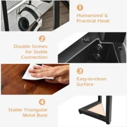 Costway 63'' Large Computer Desk Study Workstation Conference Table Home Office -Smart Office Sets GUEST 89f49176 aab6 4443 b758 0a630271b0c8