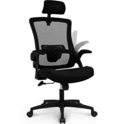 NEO Chair DBS Ergonomic High Back Office Chair With Flip-up Arms Adjustable Headrest -Smart Office Sets GUEST 8a6ec4ac 15d2 47f2 856d 422700e78313