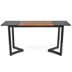 Costway 63'' Large Computer Desk Study Workstation Conference Table Home Office -Smart Office Sets GUEST 8abbe8ed 76e8 4d21 bef7 62778c878cbf