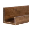 42" Levie Wooden Picture Ledge Wall Shelf Rustic Brown - Kate & Laurel All Things Decor -Smart Office Sets GUEST 8b666491 be6e 466a ab18 ca529065fda9