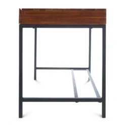 Ebany Industrial Acacia Wood Storage Desk Dark Oak - Christopher Knight Home -Smart Office Sets GUEST 8cbfe575 bf25 4f71 b14c bf1072f05c5b