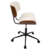 Lombardi Mid-Century Modern Office Chair With Swivel - LumiSource -Smart Office Sets GUEST 8e229479 1e95 4a53 9ed7 65351cf15528