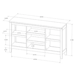 32" Carson Horizontal Bookcase With Adjustable Shelves - Threshold -Smart Office Sets GUEST 8ed9f35d 4de6 4ad0 bc2b cfd89c35e08c