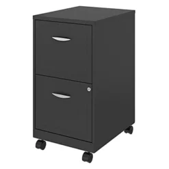 Space Solutions 18 Inch Wide Metal Mobile Organizer File Cabinet For Office Supplies And Hanging File Folders With 2 File Drawers, Charcoal 7 Space Solutions 18 Inch Wide Metal Mobile Organizer File Cabinet For Office Supplies And Hanging File Folders With 2 File Drawers, Charcoal -Smart Office Sets GUEST 901e9ee0 89d0 4ad9 9282 ed2d18cdaec3