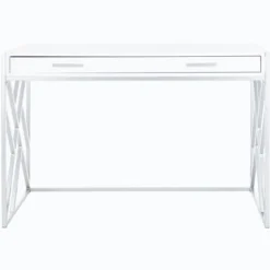 Elaine 1 Drawer Desk - Safavieh -Smart Office Sets GUEST 90475c18 8b6e 4165 a1a0 5bd2b20e48a5