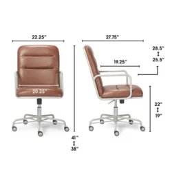 Franklin Modern Desk Chair - Finch -Smart Office Sets GUEST 94e9780e ce77 4f26 aaf0 aa102ae853a7