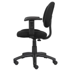 Deluxe Posture Chair With Adjustable Arms - Boss Office Products