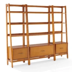 70.5" 3pc Landon Bookcase Set - Crosley 17 70.5" 3pc Landon Bookcase Set - Crosley -Smart Office Sets GUEST 97b4c6fc 8ce3 48b3 ad66 ff53d8d48fde