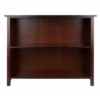 30" 3 Tier Milan Storage Shelf Or Bookshelf Long Walnut - Winsome -Smart Office Sets GUEST 980d1d1e 2119 43e3 81fe 0bdb41179c4e