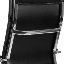 Merrick Lane High Panel-Back Ergonomic Office Chair With Padded Metal Arms Executive Swivel Computer Desk Chair -Smart Office Sets GUEST 9e272656 9993 402e bca4 59dfa77bc277