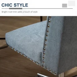 Vinsetto Ergonomic Mid Back Computer Office Chair, Task Desk 360° Swivel Rocking Chair W/ Adjustable Height -Smart Office Sets GUEST 9e74890d 7cc1 4cf4 9ba1 95898776a4f0