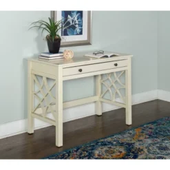Whitley Antique Desk White - Linon -Smart Office Sets GUEST 9e825554 6b76 47cc 8fcc c91e6efc7df2