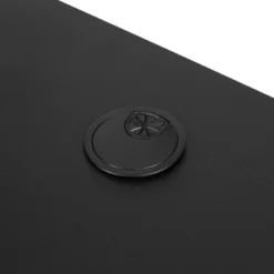 Emma And Oliver Black Gaming Desk With Cup Holder, Headphone Hook, And Monitor/Smartphone Stand -Smart Office Sets GUEST 9e9dc22b bc0a 43d7 aed3 7a429c6098fc