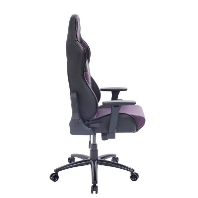 Ergonomic High Back Racer Style Video Gaming Chair Purple/Black - Techni Sport 11 Ergonomic High Back Racer Style Video Gaming Chair Purple/Black - Techni Sport - Image 9