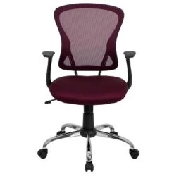 Flash Furniture Mid-Back Mesh Swivel Task Office Chair With Chrome Base And Arms -Smart Office Sets GUEST a21f333a c37f 4edd bbb7 9ea5212e0a53
