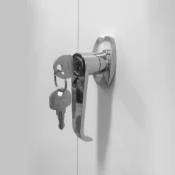 Aobabo Durable Locking Metal Storage Cabinet Organizer With 4 Adjustable Shelves And 2 Keys For Garages And Offices -Smart Office Sets GUEST a29dd0f0 8a5d 4a51 853a e1f187761503