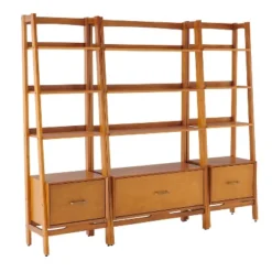 70.5" 3pc Landon Bookcase Set - Crosley 13 70.5" 3pc Landon Bookcase Set - Crosley -Smart Office Sets GUEST a36182b0 0ea2 4e20 8394 07bbead2408b