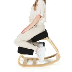 Costway Ergonomic Kneeling Chair Rocking Stool Upright Posture Office Furniture BlackGrey 22 Costway Ergonomic Kneeling Chair Rocking Stool Upright Posture Office Furniture BlackGrey -Smart Office Sets GUEST a5032ba9 b8dd 4282 a370 0d6188b65aa7