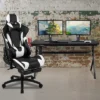 Flash Furniture Gaming Desk And Footrest Reclining Gaming Chair Set - Cup Holder/Headphone Hook/Removable Mouse Pad Top/Wire Management -Smart Office Sets GUEST a63b687e 0c63 4190 9713 e9474e5975a3