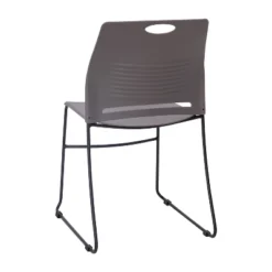 Emma And Oliver Heavy Duty 660 Lb. Capacity Ergonomic Polypropylene Stack Chair With Perforated Back And Steel Sled Base 22 Emma And Oliver Heavy Duty 660 Lb. Capacity Ergonomic Polypropylene Stack Chair With Perforated Back And Steel Sled Base -Smart Office Sets GUEST a78906b7 3c0b 4858 9f74 c3323333460e