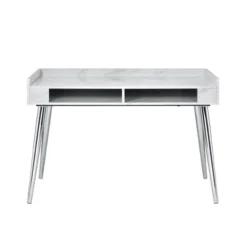 Ravyn Desk White Marble - Picket House Furnishings