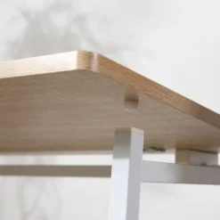 HOMCOM Writing Desk, 31.5" Folding Table For Small Space, Computer Desk With Metal Frame, Space-Saving Workstation For Home Office -Smart Office Sets GUEST a9b51f2a efcf 4e76 9d80 803438bc324b