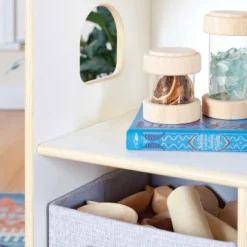 Guidecraft EdQ Dollhouse Bookcase -Smart Office Sets GUEST aa2491d5 654f 46d6 849d 75c1db2b4a1c