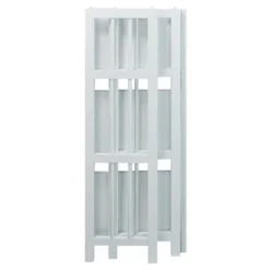 38" 3 Tier Folding Bookshelf - Flora Home -Smart Office Sets GUEST aabd4626 2207 4002 a8e8 912a23833a2f