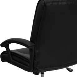 Flash Furniture Mid-Back Black LeatherSoft Swivel Manager's Office Chair With Arms -Smart Office Sets GUEST ae07e57b 6055 450a 8a5a 9375d908c722