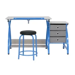 Comet Plus Drawing Table And Stool Set - Studio Designs -Smart Office Sets GUEST ae76355c 1f3b 49ce 9cc3 1613c2c84b4b