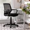 Costway Mid-Back Office Executive Chair Mesh Chair Height Adjustable W/ Lumbar Support 2 Costway Mid-Back Office Executive Chair Mesh Chair Height Adjustable W/ Lumbar Support -Smart Office Sets GUEST b21ab76e adf5 4f25 b982 60bf01959330