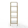 40" Aimee Short Etagere Gold - Crosley -Smart Office Sets GUEST b2953d8b afb0 4e99 98b3 ad72d7eb7e41