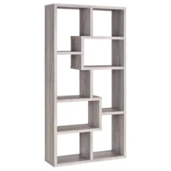 70.75" Theo 8 Shelf Bookcase - Coaster -Smart Office Sets GUEST b72e0d79 6d26 4534 87e9 91b6cba549d3