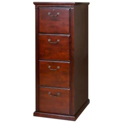 55" Huntington Club Four Drawer File Cabinet Cherry - Martin Furniture -Smart Office Sets GUEST b73f3ab1 5907 44ce af1f b661c3fa7b56