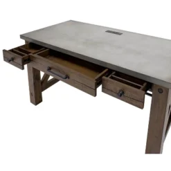 54" Jasper Writing Desk Brown - Martin Furniture -Smart Office Sets GUEST b9715c7e a940 4174 8cc3 bf9caa8294db