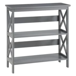 32.5" Oxford 3 Tier Bookcase - Breighton Home -Smart Office Sets GUEST bb0ee1db c0ef 49b6 9ddf e7980733dc67
