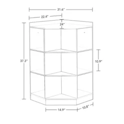 RiverRidge Home Kids' 6 Cubby With 3 Shelf Corner Cabinet - RiverRidge -Smart Office Sets GUEST bb3fdd7c 0e66 470f bb7c bb25c0629906