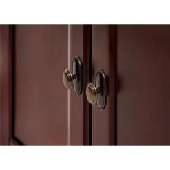 72" Huntington Club Wood Bookcase With Doors Cherry - Martin Furniture -Smart Office Sets GUEST bf52a59c d0f8 44de af35 23e148357b1e