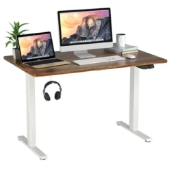 Costway Electric Adjustable Standing Up Desk Dual Motor W/ Controller -Smart Office Sets GUEST c21eff31 927f 4560 852b 521aaedfb8c2