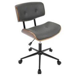 Lombardi Mid-Century Modern Office Chair With Swivel - LumiSource -Smart Office Sets GUEST c351e9a5 2bd5 43c7 842d 1fc56cdd5b0c